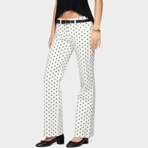 NWT EDIKTED Romily Polka Dot Low Rise
Jeans